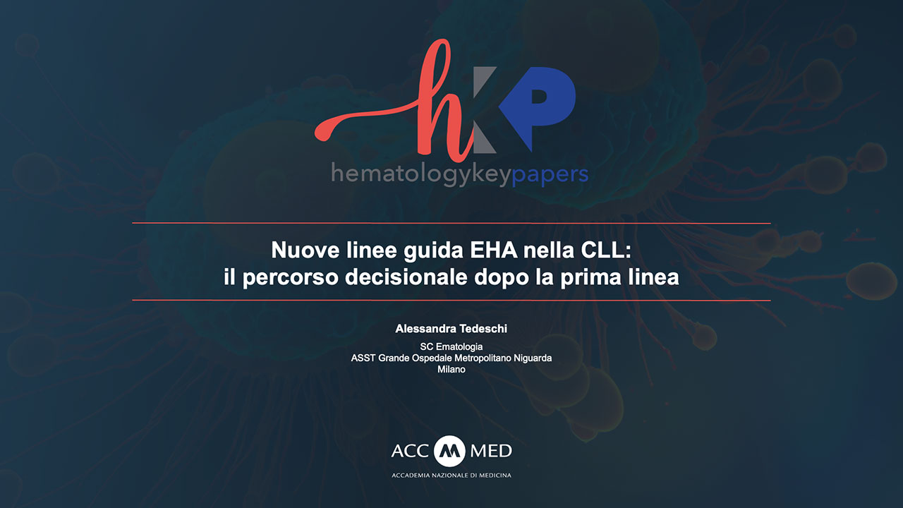 Nuove linee guida EHA nella CLL: il percorso decisionale dopo la prima linea